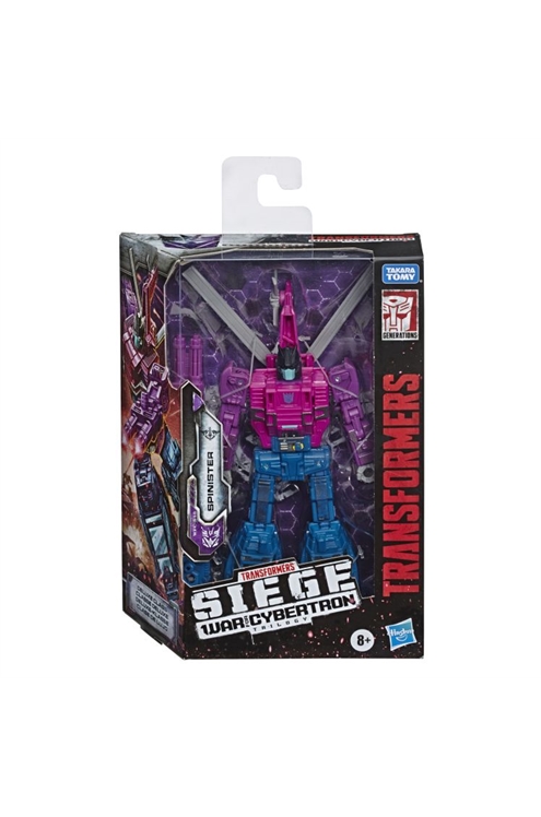 Transformers Generations War For Cybertron Deluxe Wfc-S48 Spinister