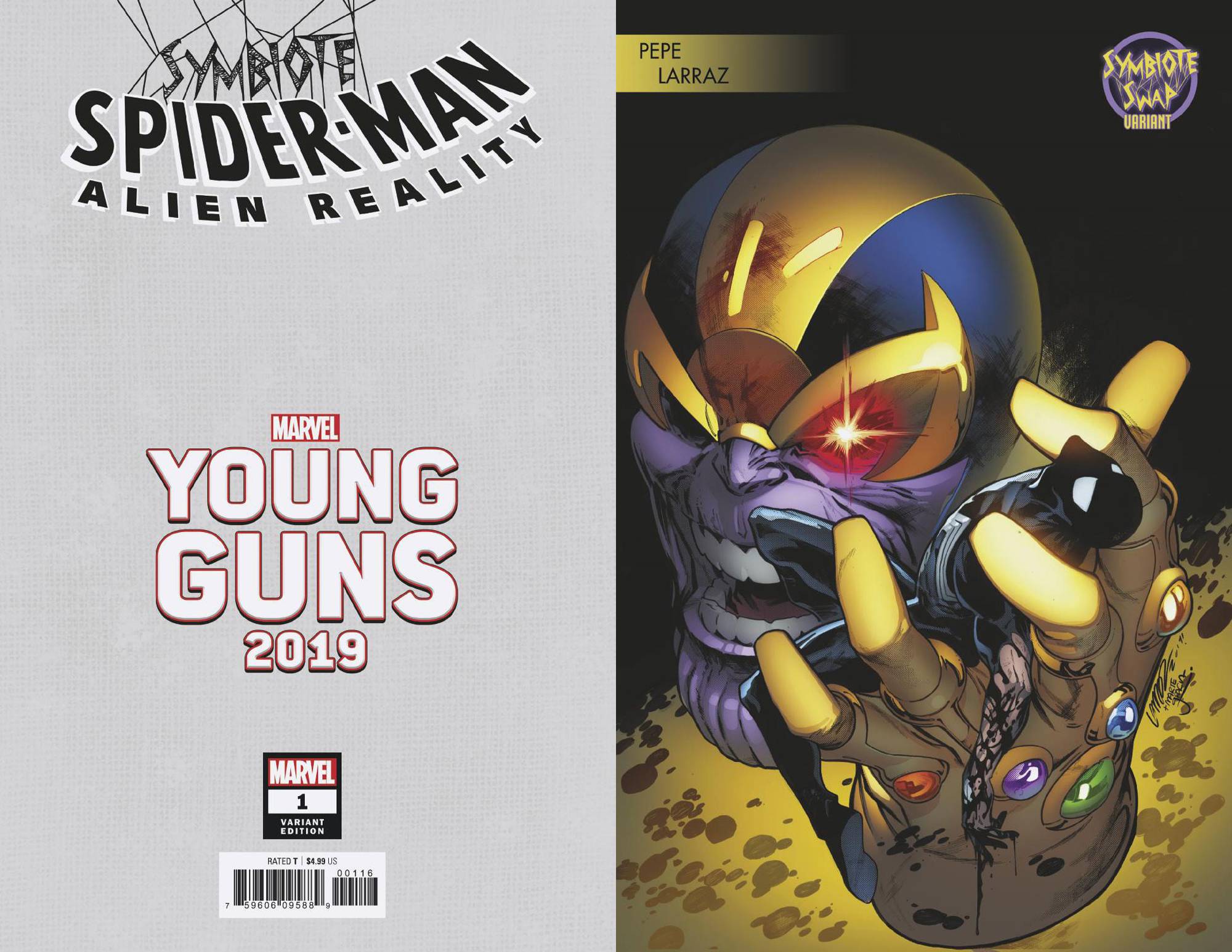 Symbiote Spider-Man Alien Reality #1 Larraz Young Guns Variant (Of 5)