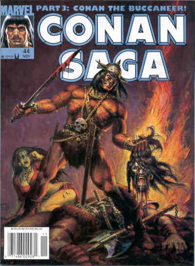 Conan Saga #44 [Newsstand]