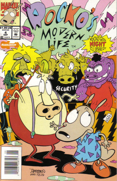 Rocko's Modern Life #4 [Newsstand]-Fine