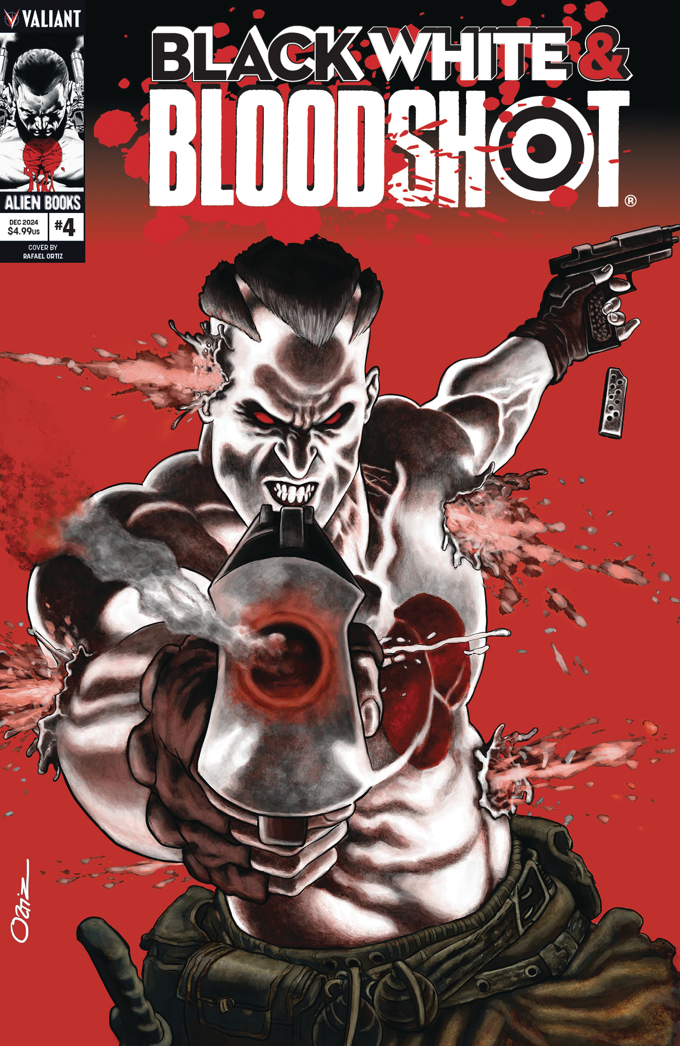 Black White & Bloodshot #4 Cover A Ortiz (Mature) (Of 4)