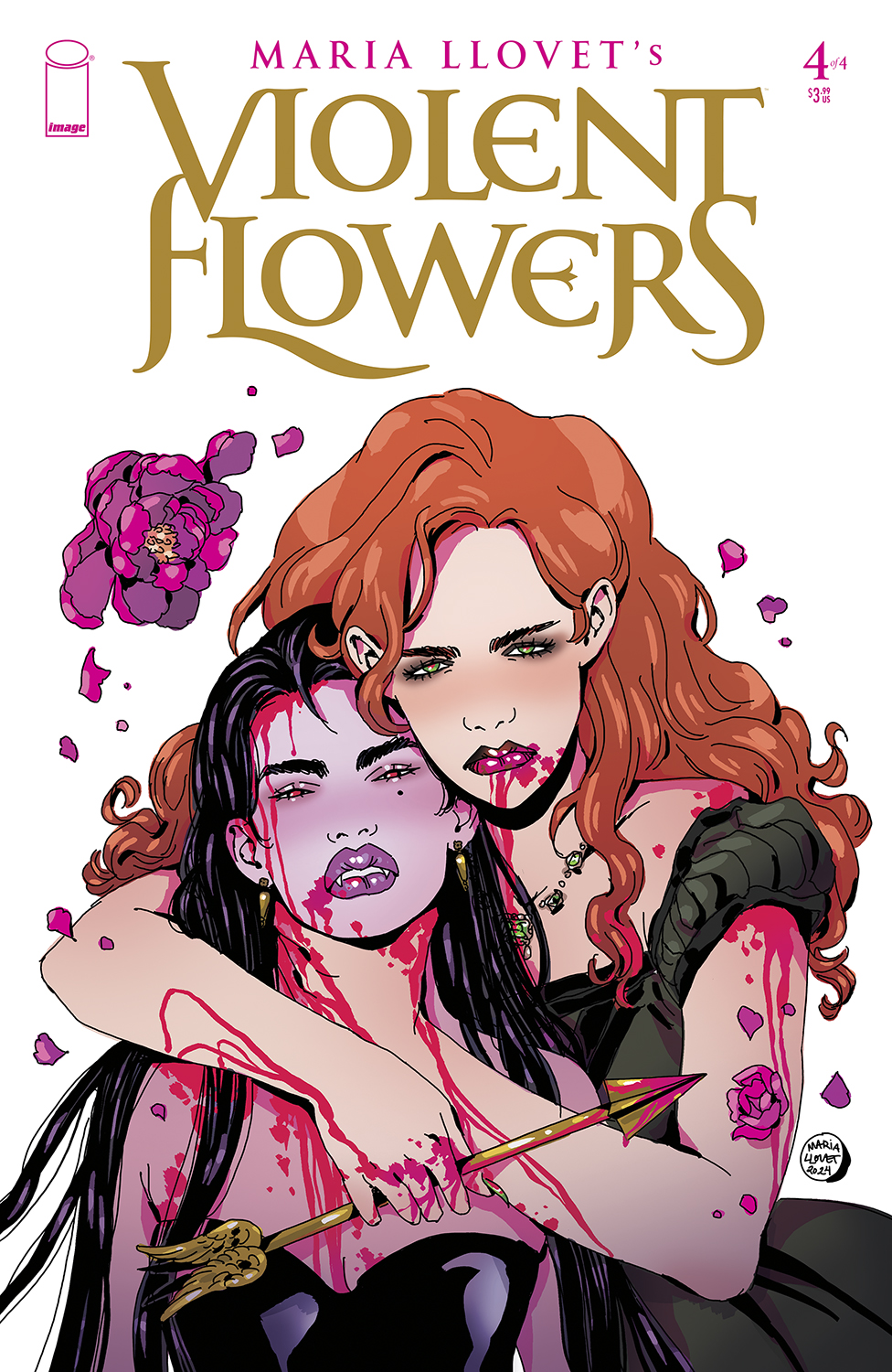 Violent Flowers #4 Cover A Maria Llovet (Mature) (Of 4)