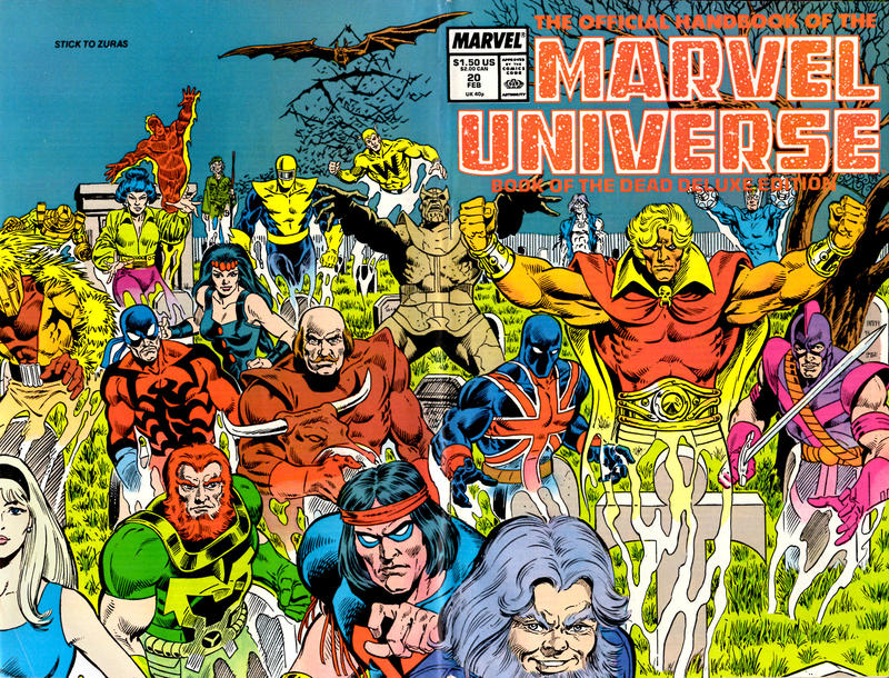 The Official Handbook of The Marvel Universe Deluxe Edition #20-Fine (5.5 – 7)