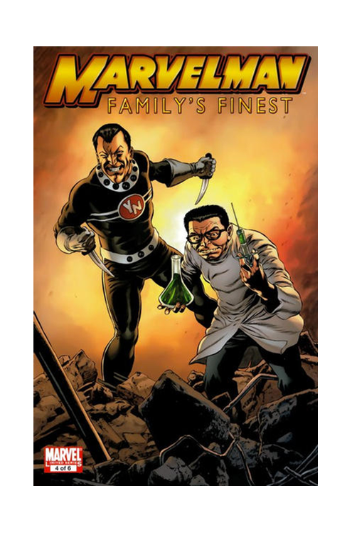 Marvelman Family's Finest #4 (Variant) (2010)