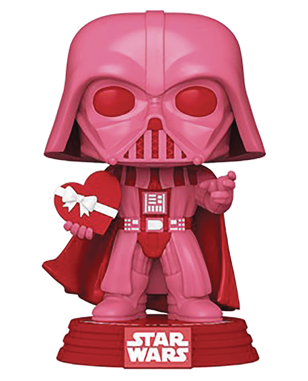 Pop Star Wars Valentines Vader W/ Heart Vinyl Figure