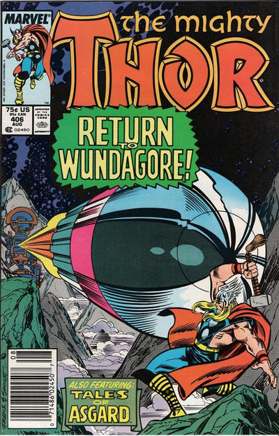 Thor #406 [Newsstand]-Very Good (3.5 – 5)
