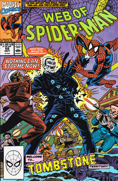 Web of Spider-Man #68 [Direct]-Good (1.8 – 3)