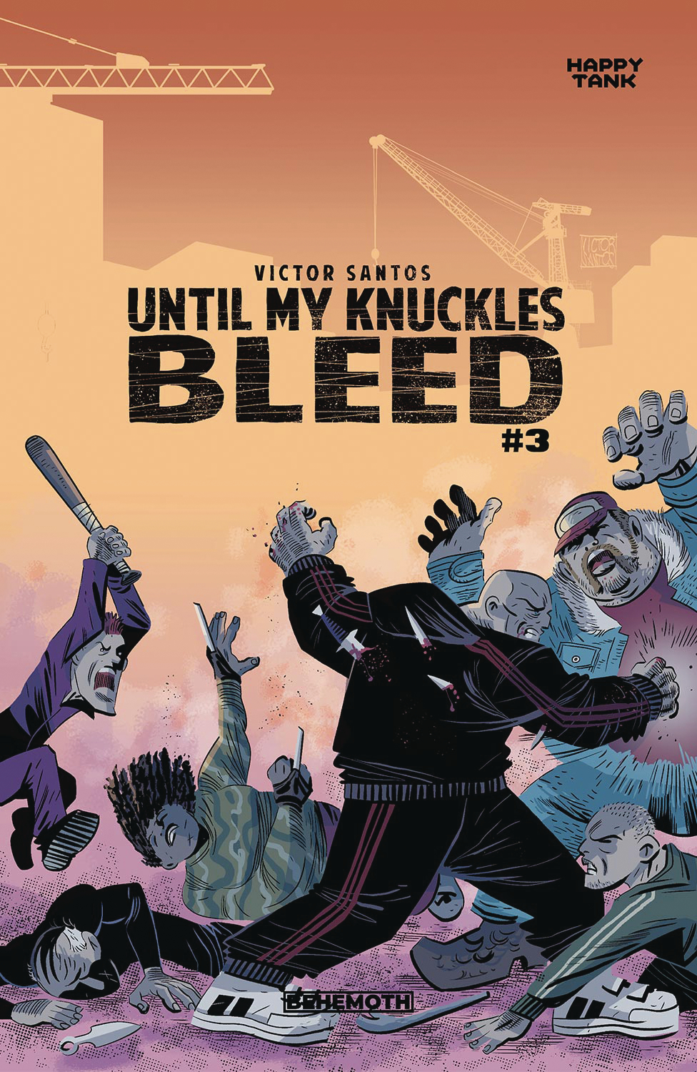 Until My Knuckles Bleed #3 Cover C Santos (Mature)