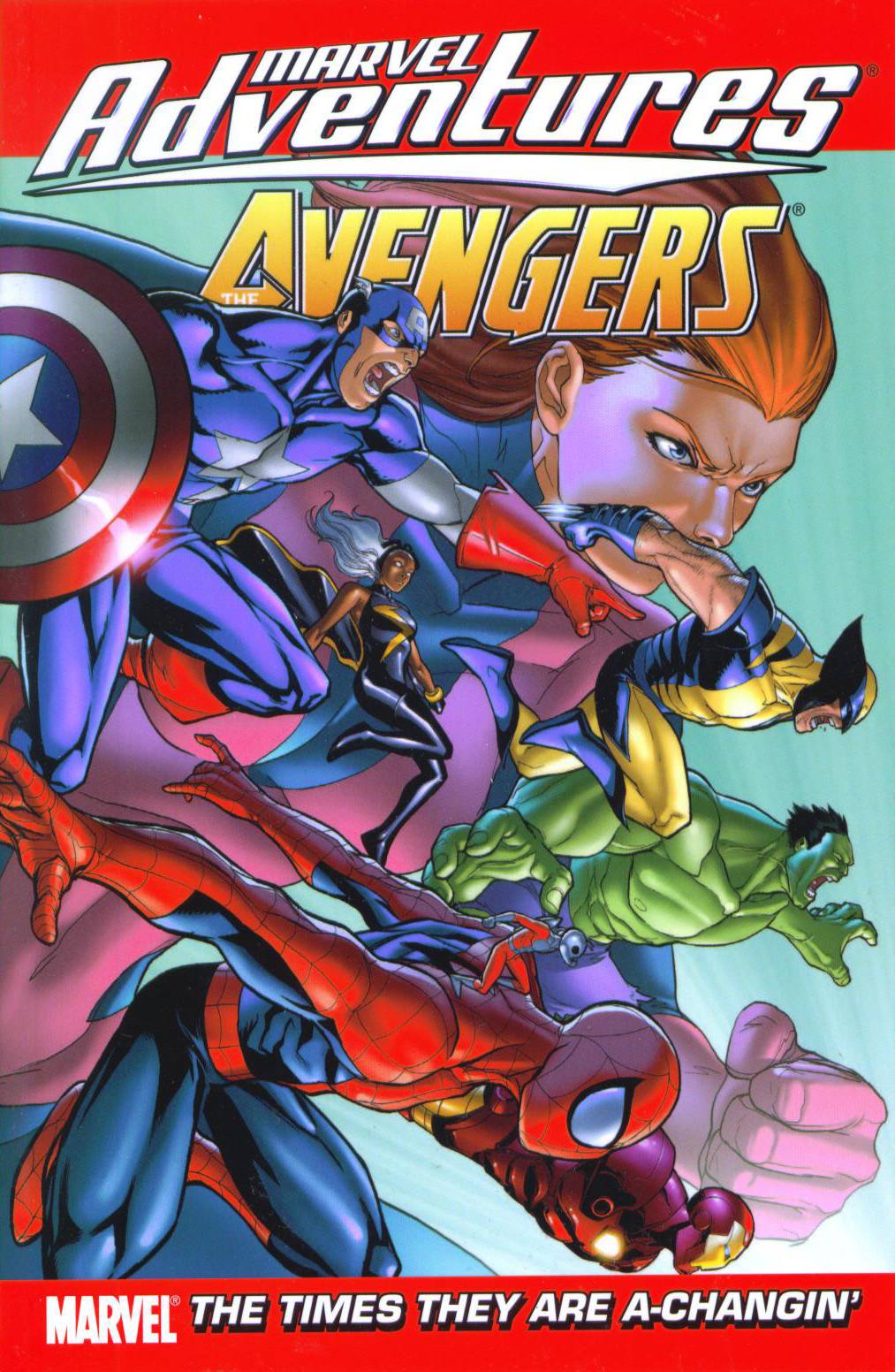Marvel Adventures Avengers Graphic Novel Volume 9 The Times They Are A'chagin Digest