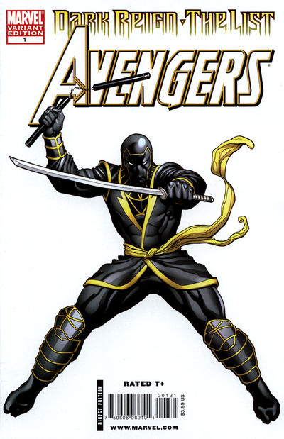 Dark Reign List Avengers #1 Cho Variant (2009)