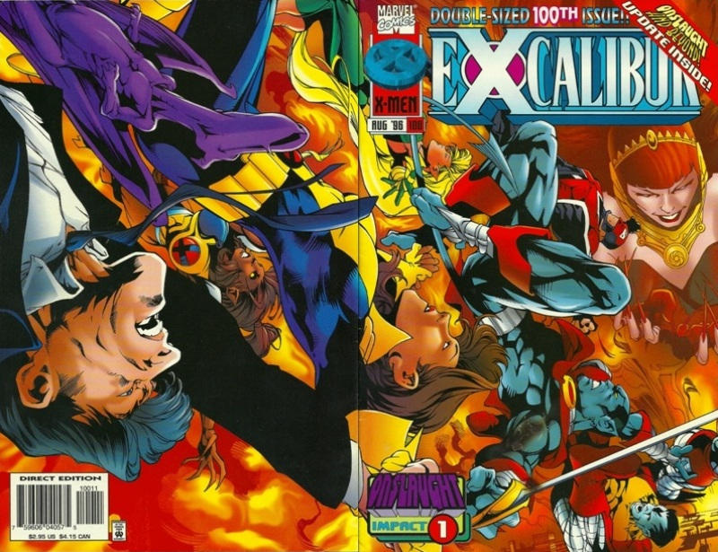 Excalibur #100 [Direct Edition]-Fine (5.5 – 7)