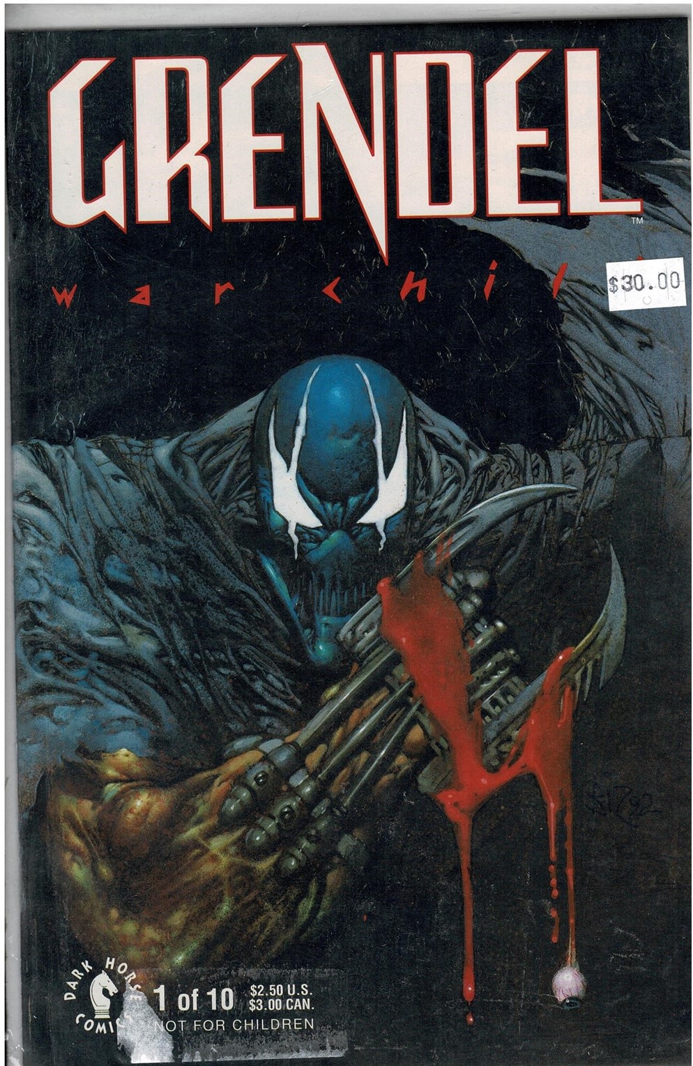 Grendel: War Child (Mature) #1-10 Comic Pack 