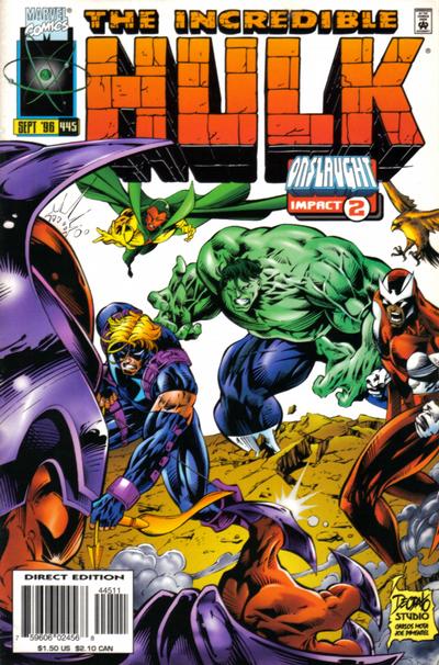 The Incredible Hulk #445 [Direct Edition] - Vf 8.0