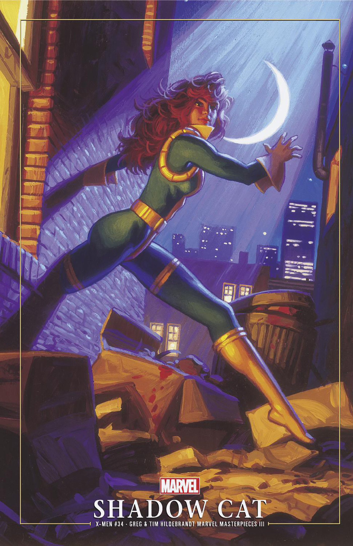 X-Men #34 Greg And Tim Hildebrandt Shadowcat Marvel Masterpieces III Variant (Fall of the House of X) (2021)