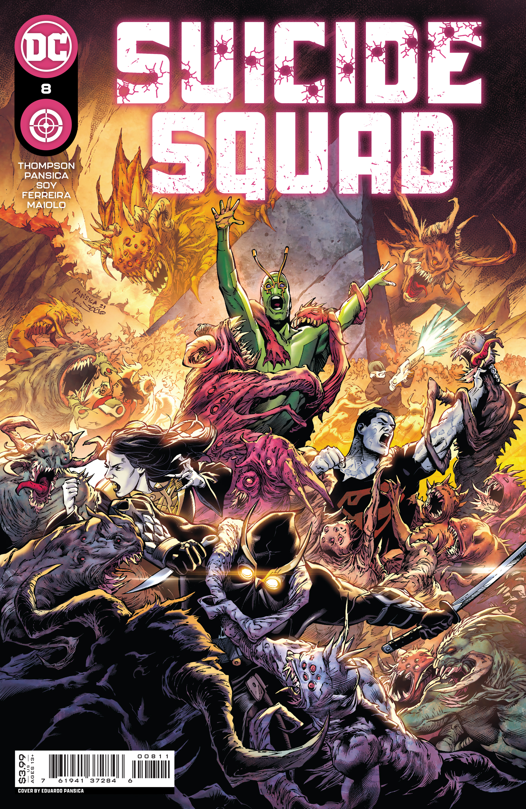 Suicide Squad #8 Cover A Eduardo Pansica (2021)