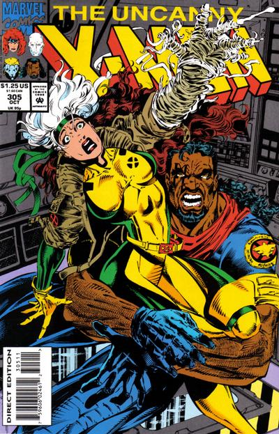 The Uncanny X-Men #305 [Direct]-Good (1.8 – 3)