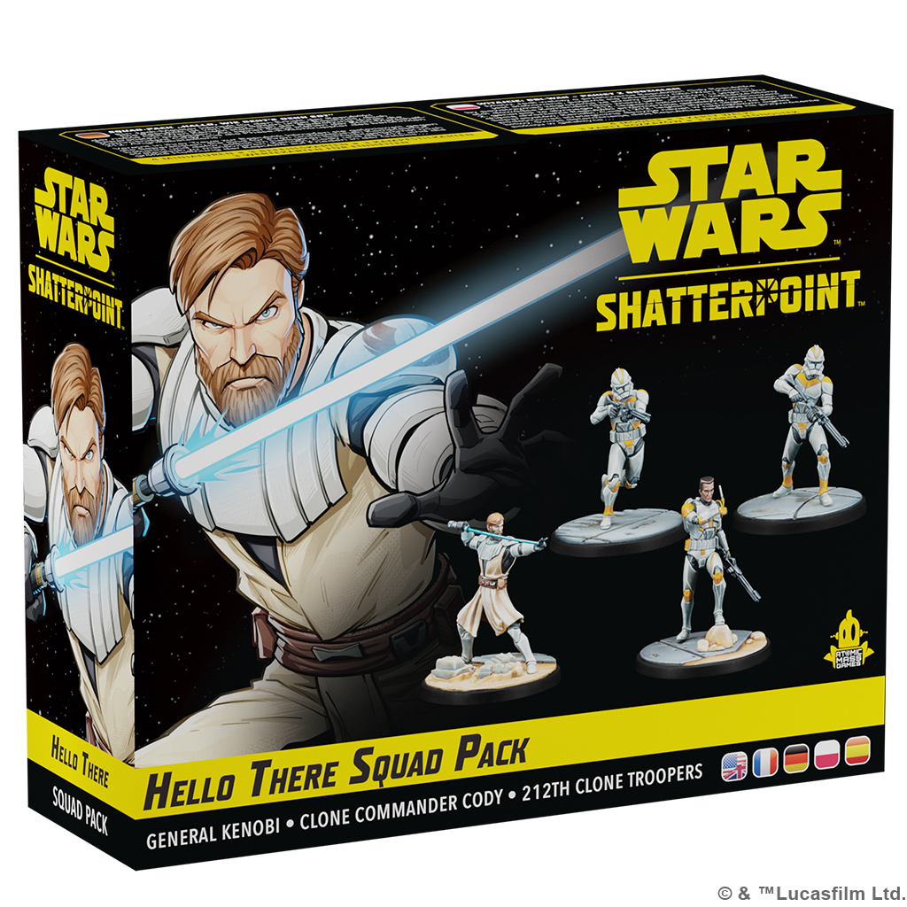 Star Wars: Shatterpoint: Hello There:
General Obi-Wan Kenobi Squad Pack