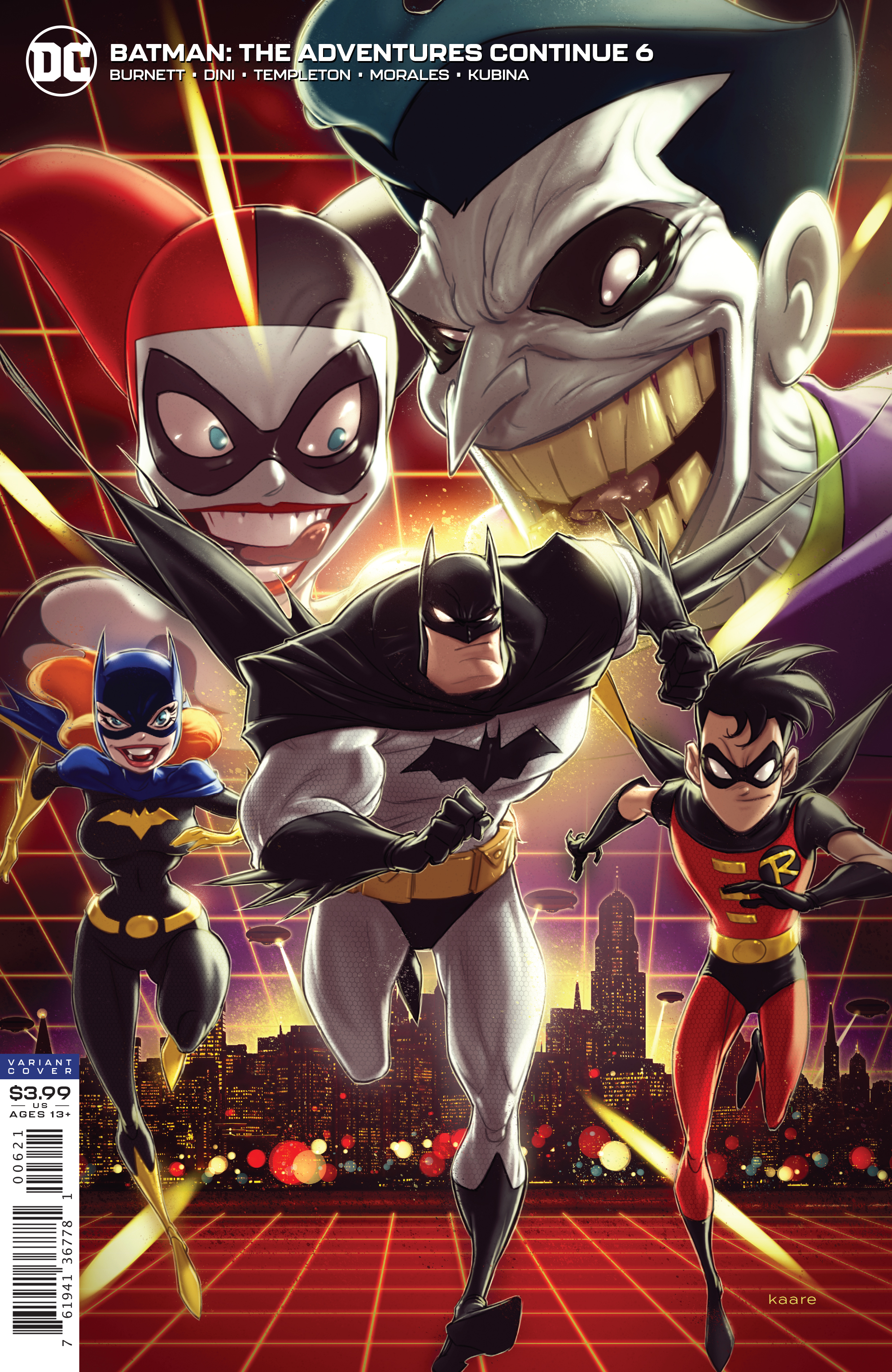 Batman the Adventures Continue #6 Cover B Kaare Andrews Variant (Of 7)