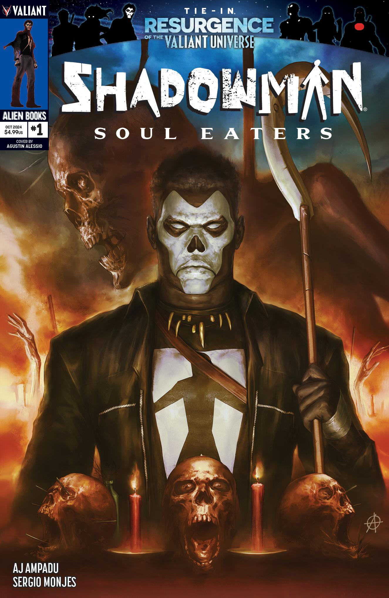 Shadowman Soul Eaters #1 Cover A Alessio (Of 4)