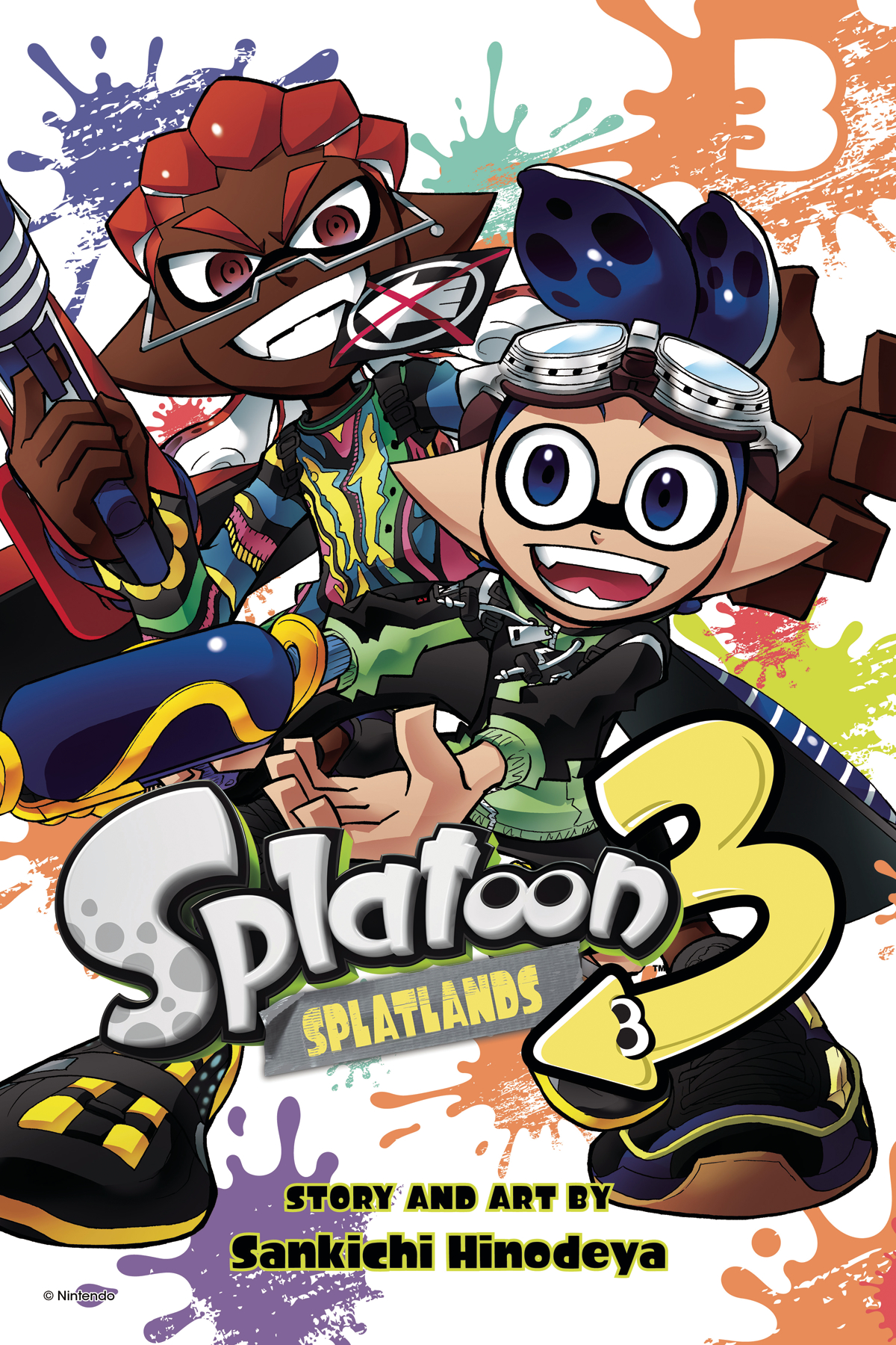 Splatoon 3 Splatlands Manga Volume 3