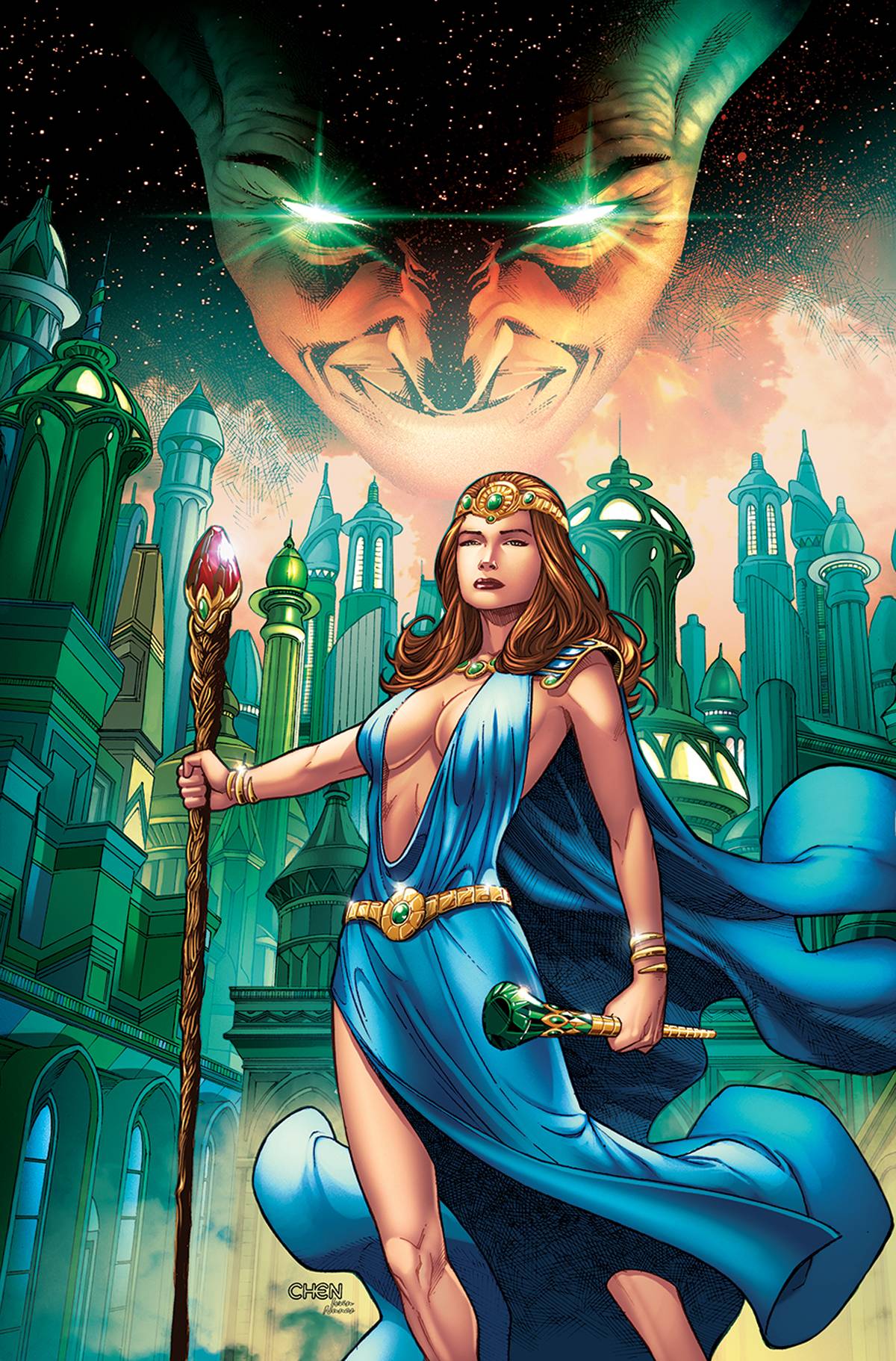 Grimm Fairy Tales Oz The Wizard One Shot #1 Cover A Chen