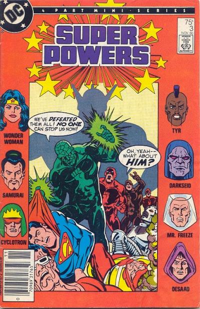 Super Powers #3 [Newsstand](1986)-Fine (5.5 – 7)