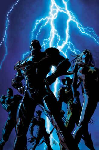 Dark Avengers by Deodato Poster