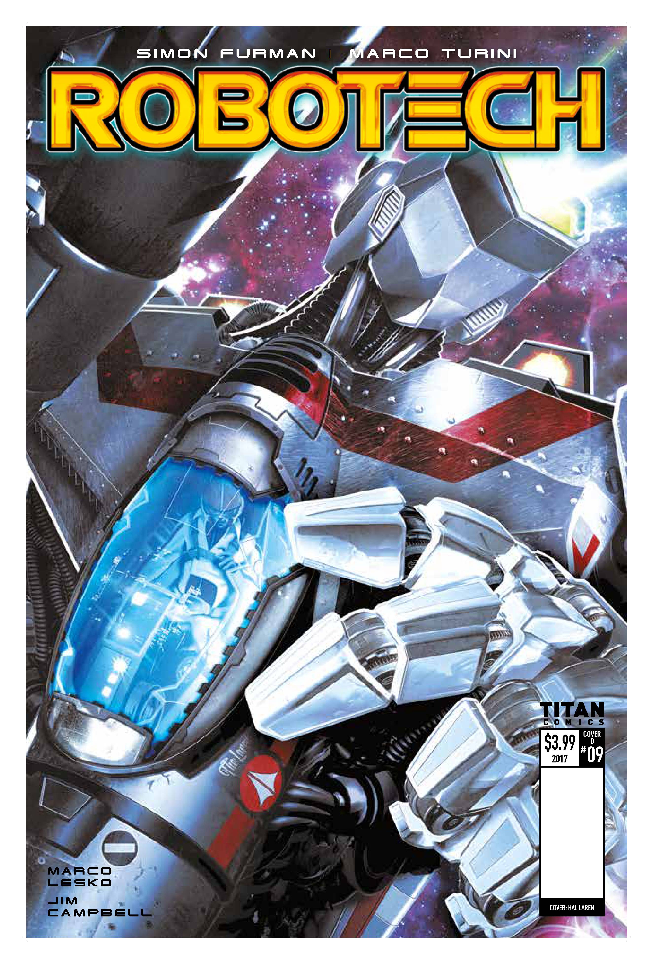 Robotech #10 Cover C Laren