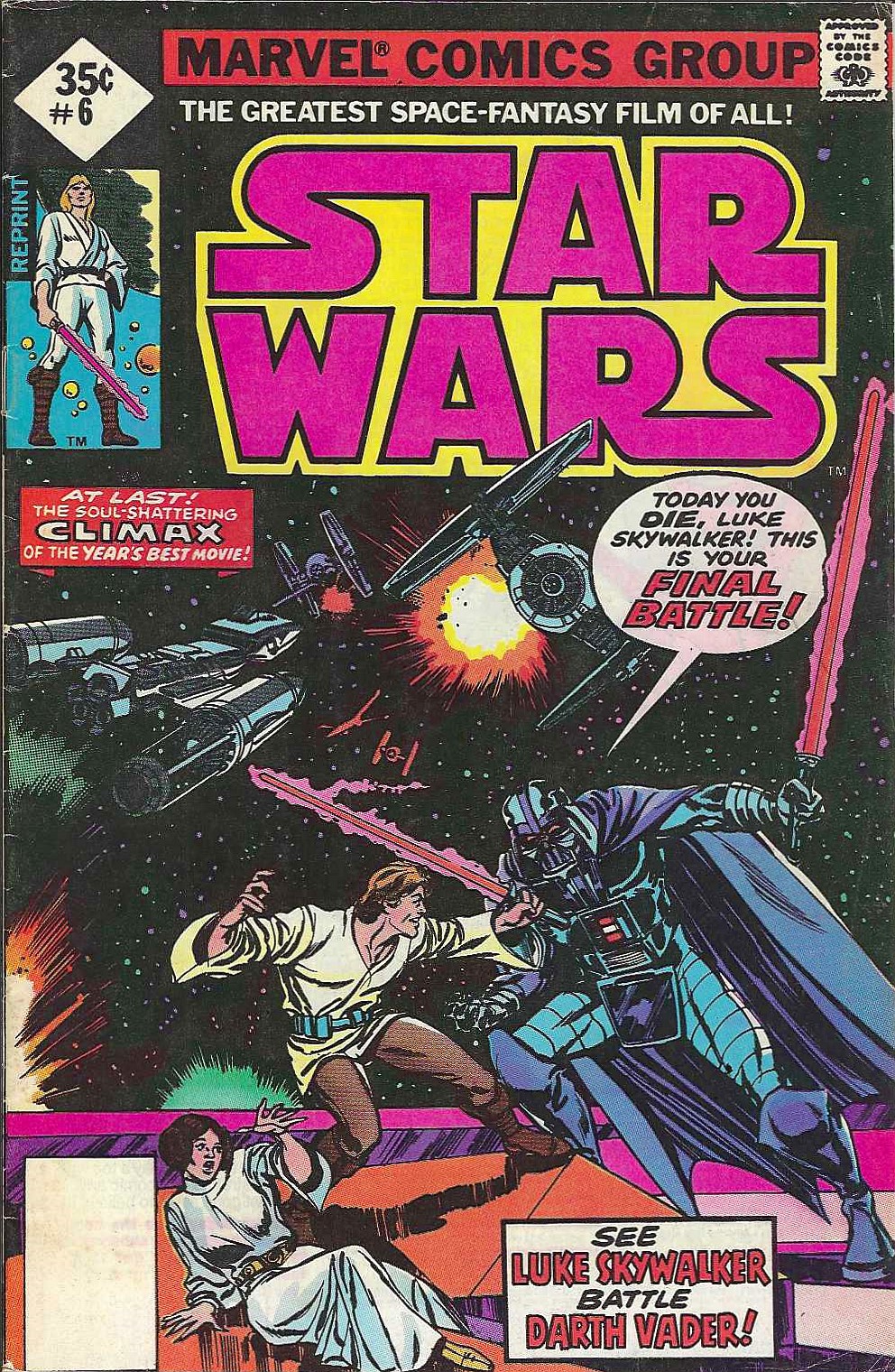 Star Wars #6 Vg/F Diamond Reprint