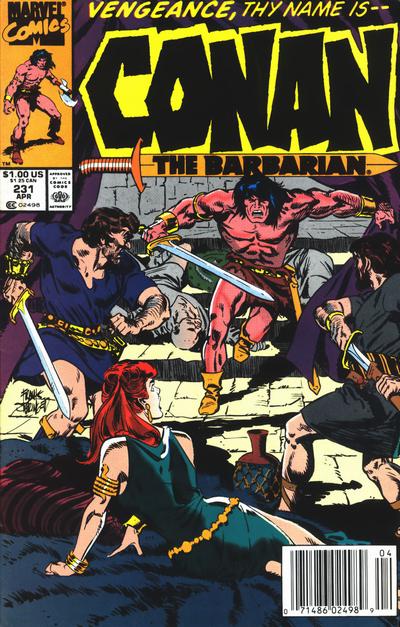 Conan The Barbarian #231 [Newsstand]