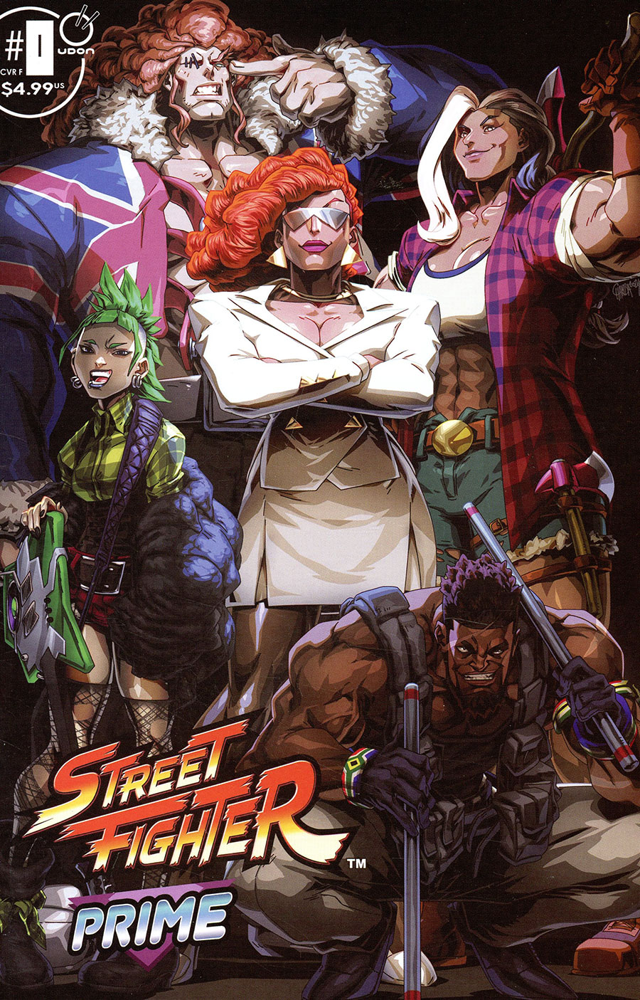 Street Fighter Prime #0 Cover F 1 for 5 Incentive Chamba