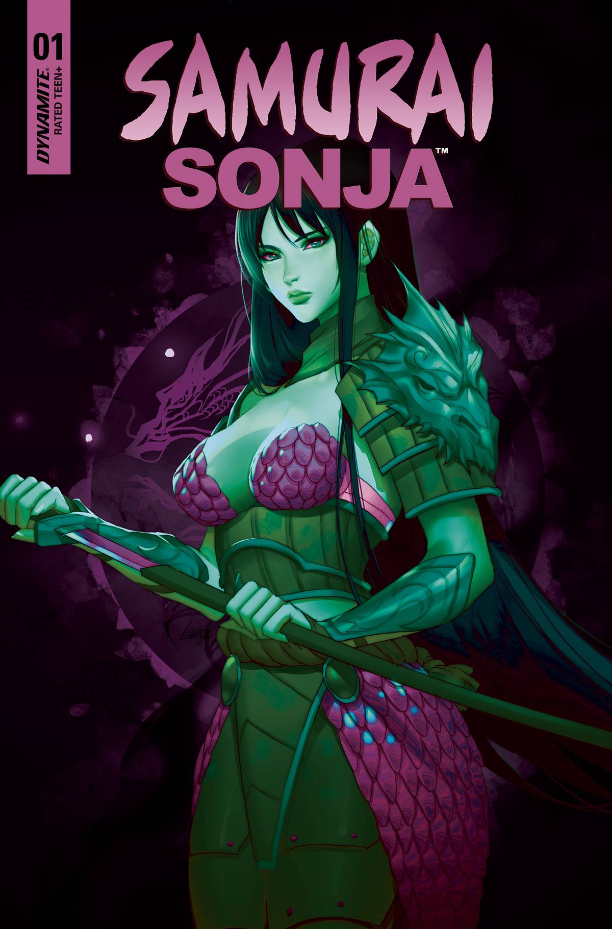 Samurai Sonja #1 Cover S Last Call Leirix Ultraviolet