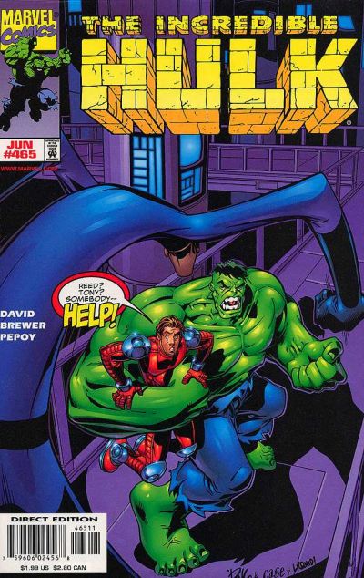 The Incredible Hulk #465 [Direct Edition] - Vf/Nm 9.0