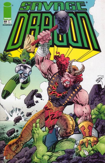 Savage Dragon #69-Very Fine (7.5 – 9)