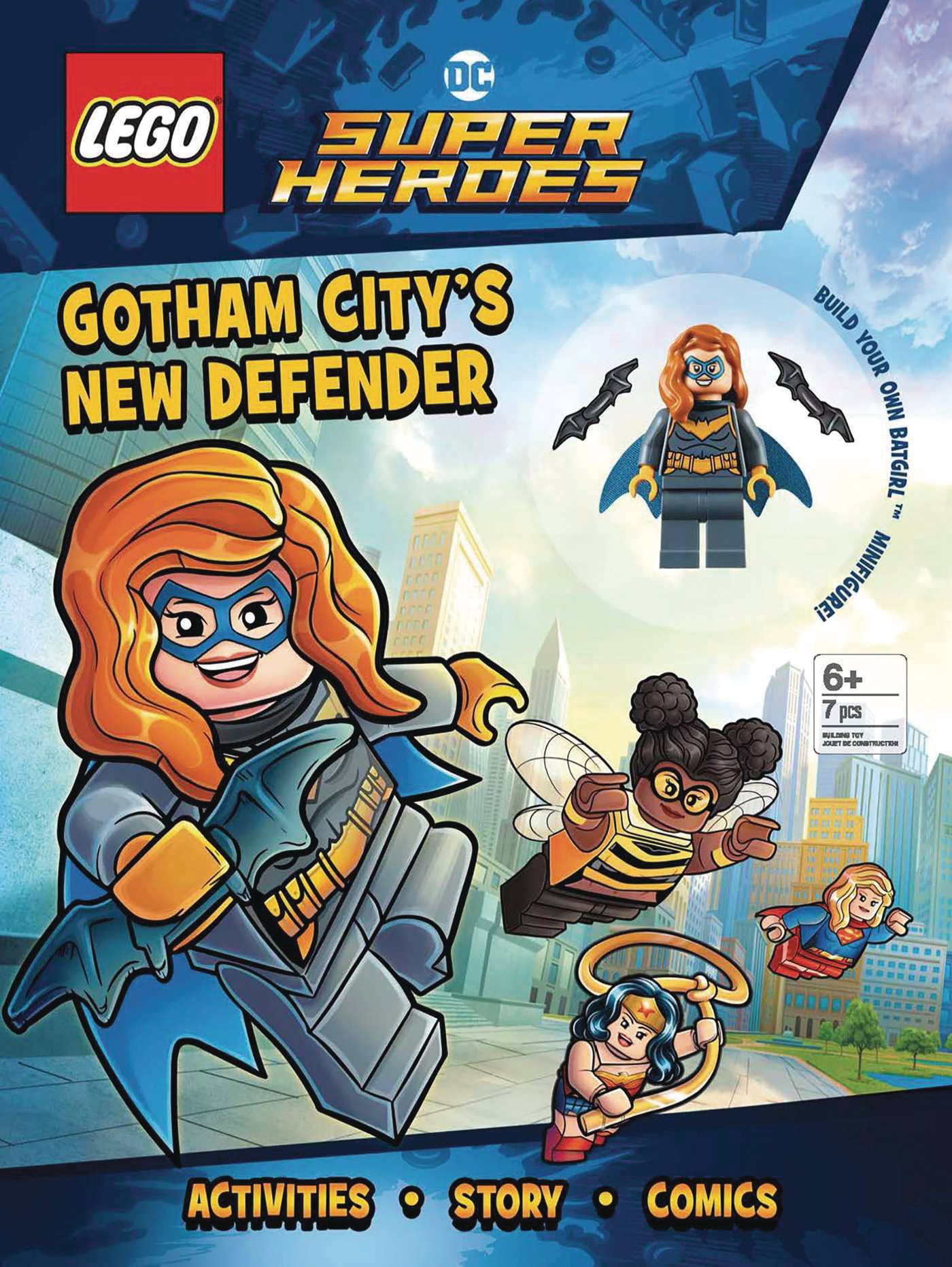 Gotham Citys New Defender Activity Book With Mini Figure