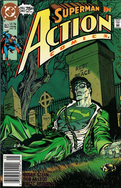 Action Comics #653 [Newsstand]-Good (1.8 – 3)