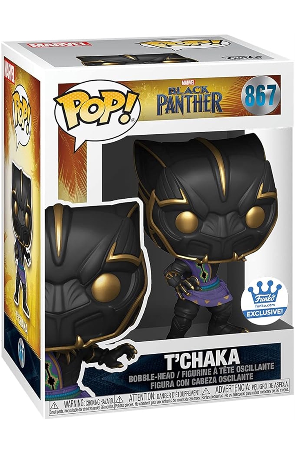 Pop 867 T'chaka Funko Exclusive