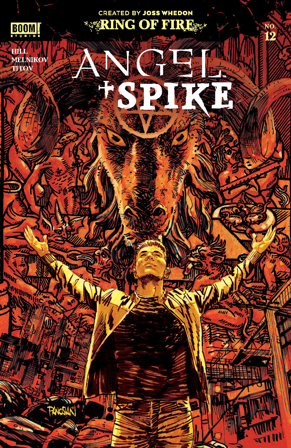 Angel & Spike #12 Cover A Main Panosian
