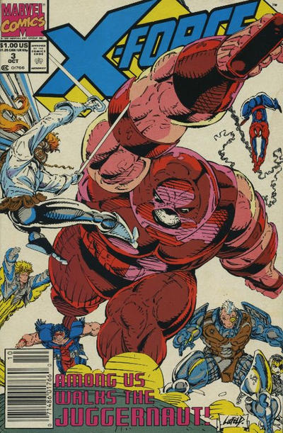 X-Force #3 [Newsstand]-Fine (5.5 – 7)