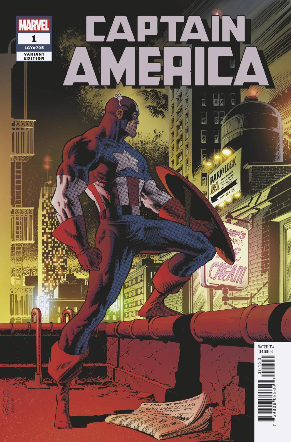 Captain America #1 Zeck Variant (2018)
