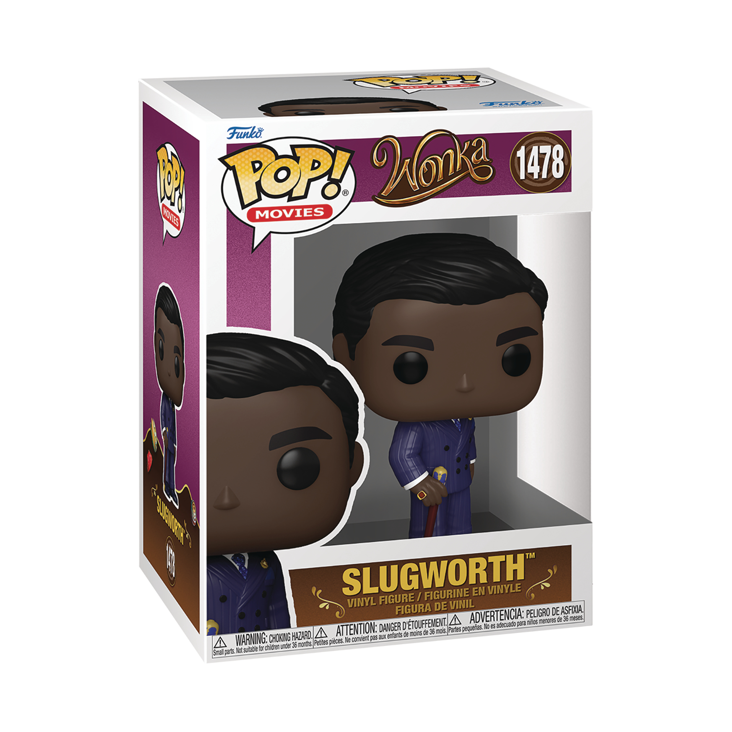 Pop Movies Wonka Slugworth Vinyl Figure