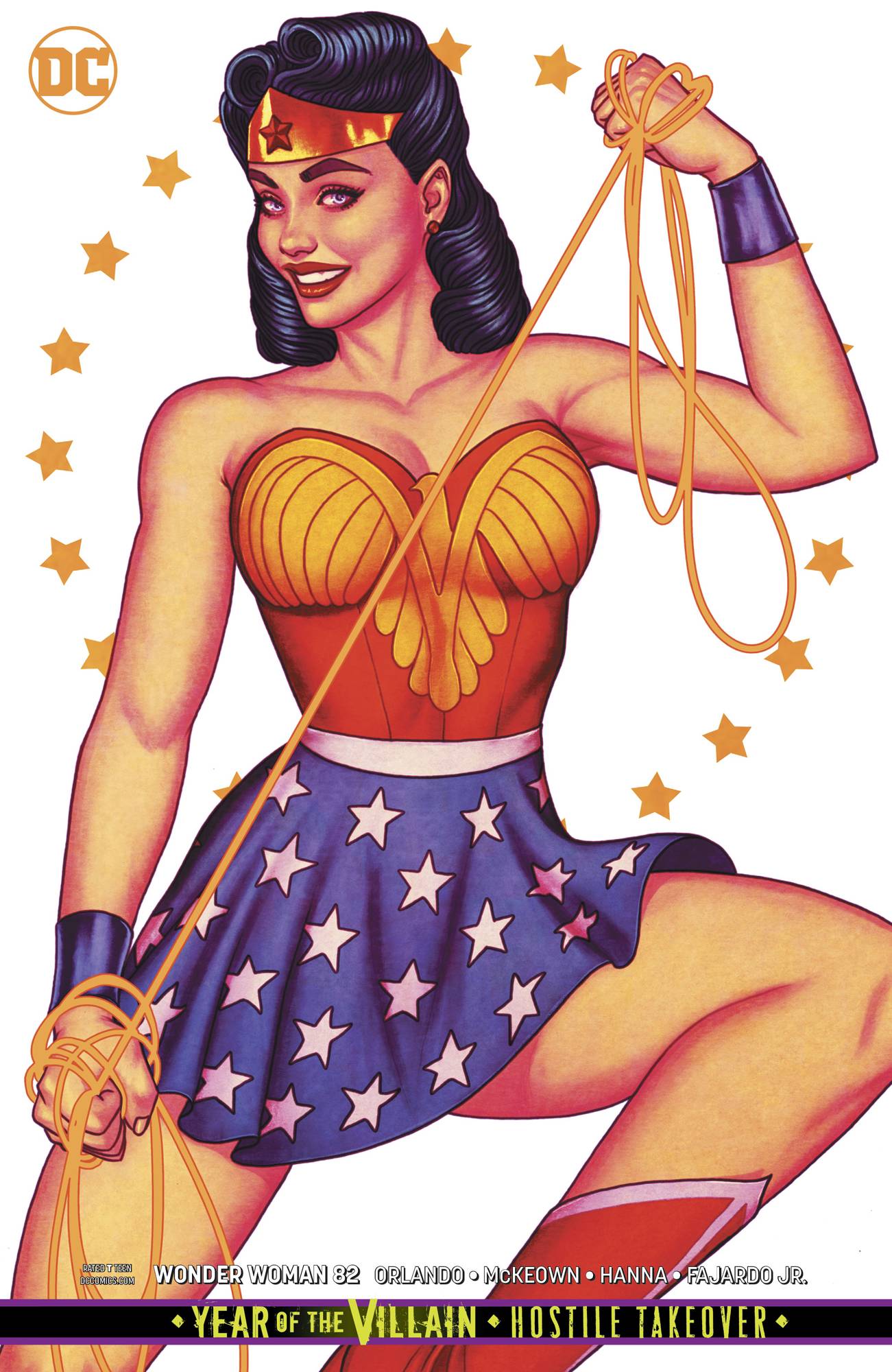 Wonder Woman #82 Variant Edition Year of the Villain (2016)