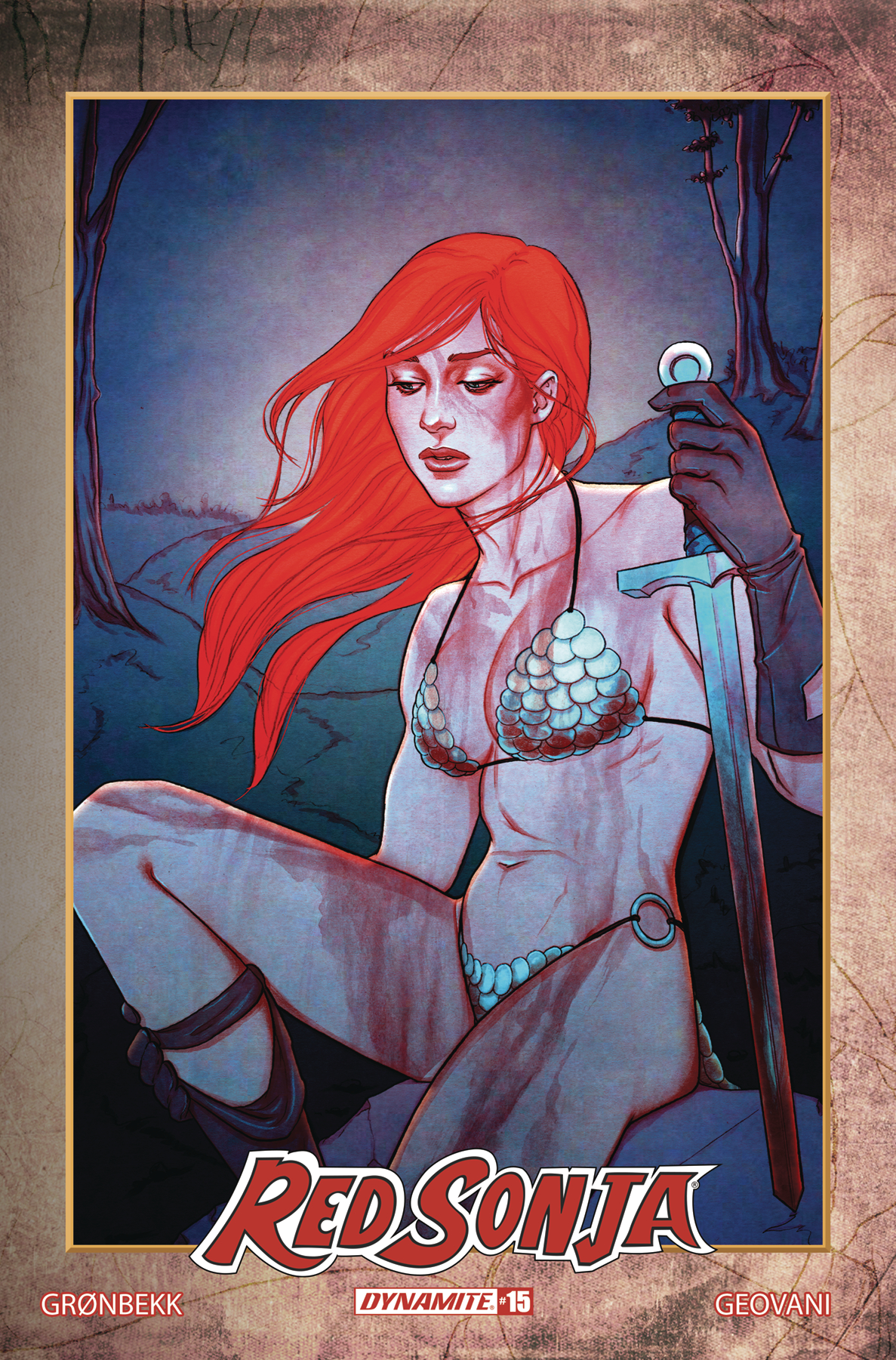 Red Sonja 2023 #15 Cover F 1 for 10 Incentive Frison Modern Icon