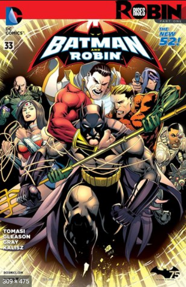 Batman and Robin #33 (Robin Rises) (2011)