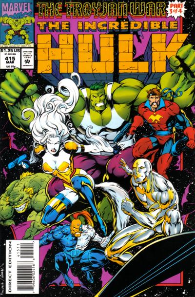 The Incredible Hulk #415 [Direct Edition]-Very Fine