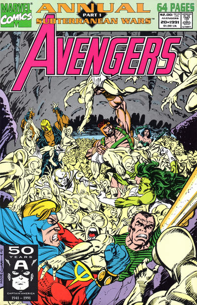 The Avengers Annual #20 [Direct]-Very Fine