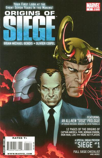 Origins of Siege #1-Near Mint (9.2 - 9.8)