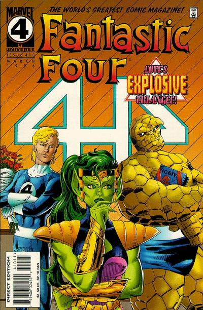 Fantastic Four #410 [Direct Edition]-Fine (5.5 – 7)