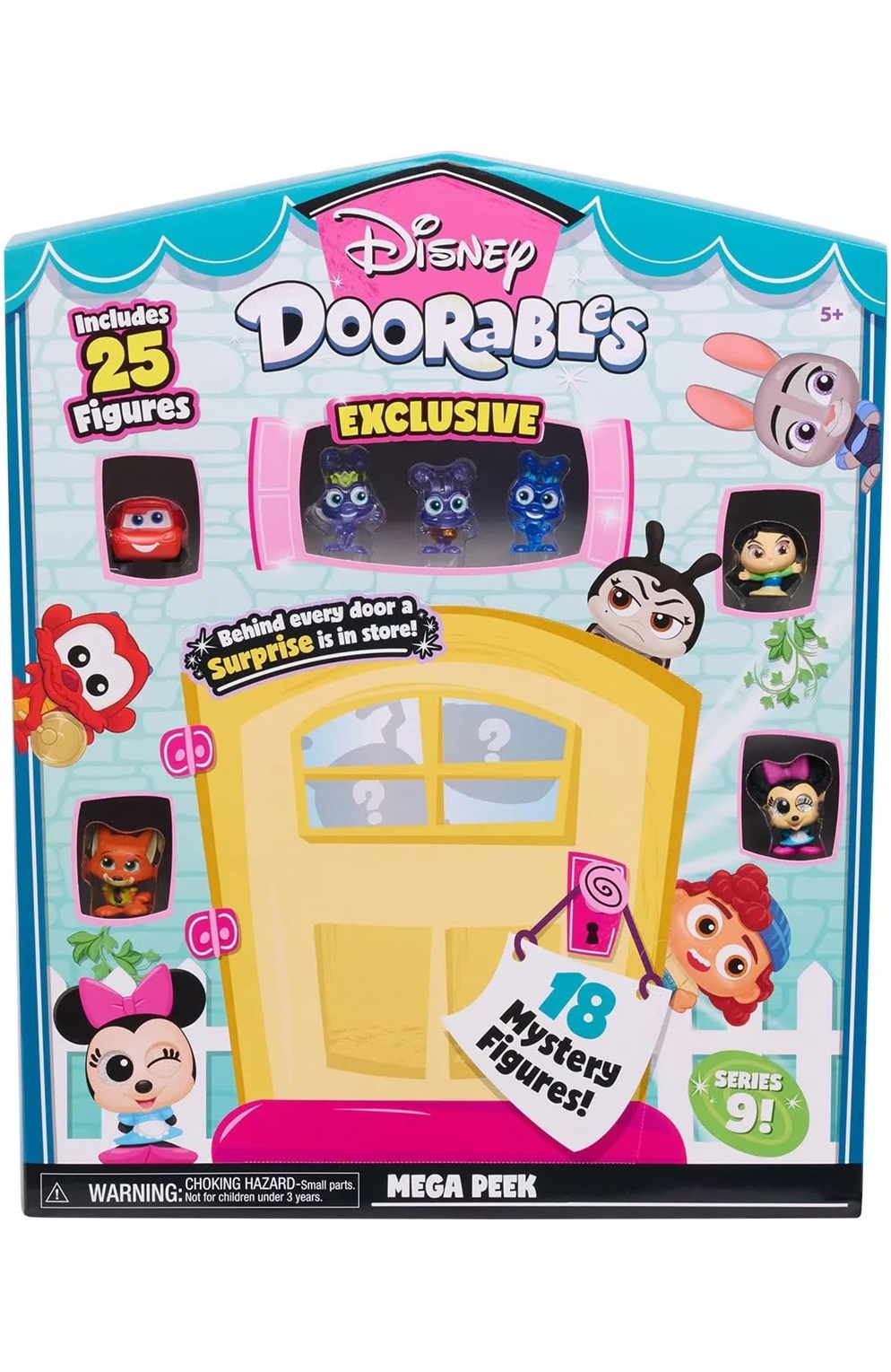 Disney Doorables 25 Piece Mega Peek Pack