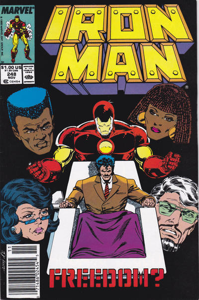 Iron Man #248 [Newsstand]-Fine